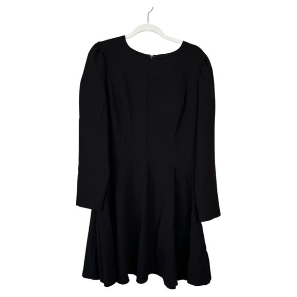 GAL MEETS GLAM Celeste Fit and Flare Dress Black Plus Size 16 Party LBD - Picture 2 of 9